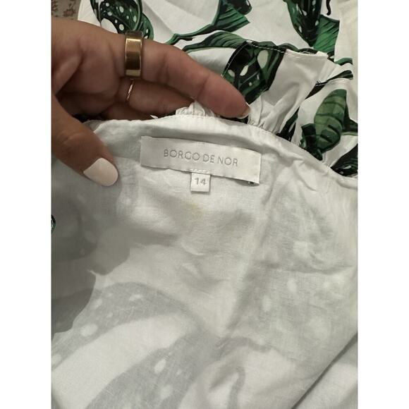 Borgo De Nor Women’s Midi Floral Cotton Maxi Dress Size UK 14 (10 US) - Picture 13 of 13